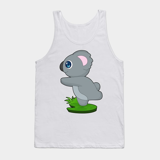 Koala Yoga Fitness Gymnastics Tank Top by Markus Schnabel